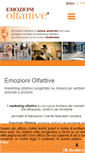 Mobile Screenshot of emozioniolfattive.it
